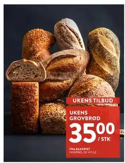 Jacobs UKENS GROVBRØD tilbud