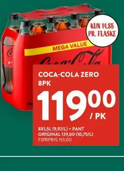 Jacobs COCA-COLA ZERO 8PK tilbud