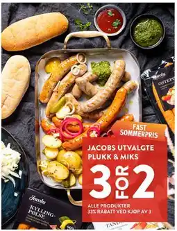 Jacobs JACOBS UTVALGTE PLUKK & MIKS tilbud