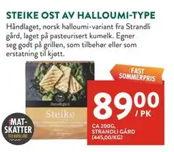 Jacobs STEIKE OST AV HALLOUMI-TYPE tilbud