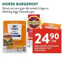 Jacobs NORSK BURGEROST tilbud