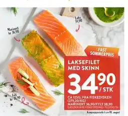 Jacobs LAKSEFILET MED SKINN tilbud