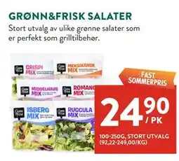 Jacobs GRØNN&FRISK SALATER tilbud