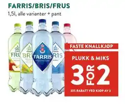 Jacobs FARRIS/BRIS/FRUS tilbud