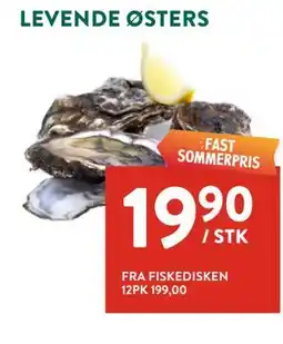 Jacobs LEVENDE ØSTERS tilbud