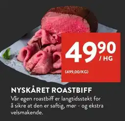Jacobs NYSKÅRET ROASTBIFF tilbud