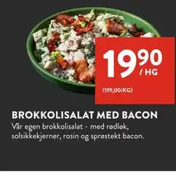 Jacobs BROKKOLISALAT MED BACON tilbud