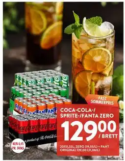 Jacobs COCA-COLA-/ SPRITE-/FANTA ZERO tilbud