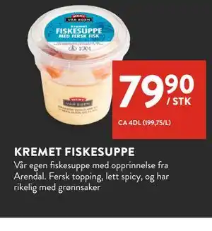 Jacobs KREMET FISKESUPPE tilbud