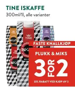 Jacobs TINE ISKAFFE tilbud