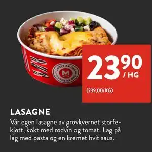 Jacobs LASAGNE tilbud