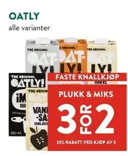 Jacobs OATLY tilbud