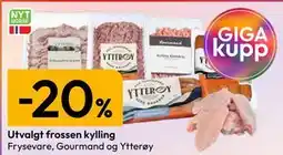 Gigaboks Utvalgt frossen kylling tilbud
