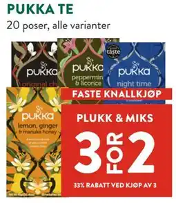 Jacobs PUKKA TE tilbud