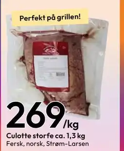 Gigaboks Culotte storfe ca. 1,3 kg tilbud