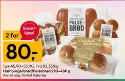 Gigaboks Hamburgerbrød/Pølsebrød 270–480 g tilbud
