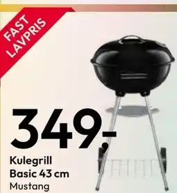 Gigaboks Kulegrill Basic 43 cm tilbud