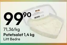 Gigaboks Potetsalat 1,4 kg tilbud