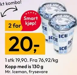 Gigaboks Kopp med is 130 g tilbud