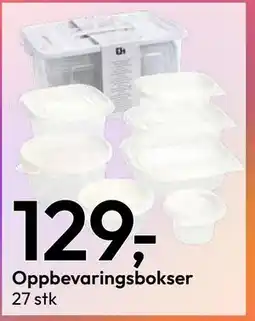 Gigaboks Oppbevaringsbokser tilbud