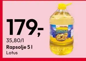 Gigaboks Rapsolje 5 l tilbud