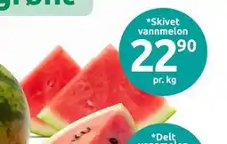 Joker Skivet vannmelon tilbud