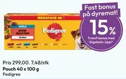 Gigaboks Pouch 40 x 100 g tilbud