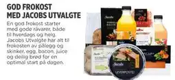 Meny GOD FROKOST MED JACOBS UTVALGTE tilbud