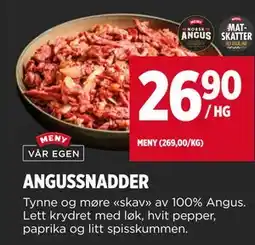 Meny ANGUSSNADDER tilbud