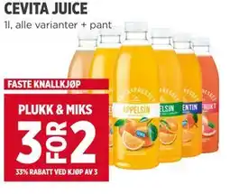 Meny CEVITA JUICE tilbud
