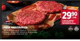 Meny FERSK ANGUSBURGER tilbud