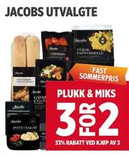Meny JACOBS UTVALGTE tilbud