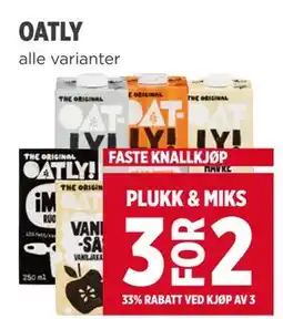 Meny OATLY tilbud
