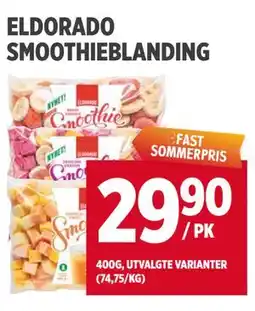 Meny ELDORADO SMOOTHIEBLANDING tilbud