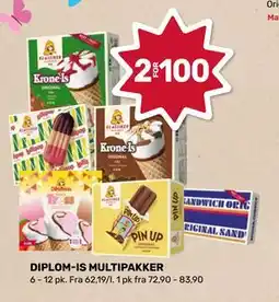 Matkroken DIPLOM-IS MULTIPAKKER tilbud