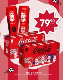 Matkroken COCA-COLA 10 PK tilbud