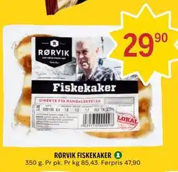 Coop Prix RØRVIK FISKEKAKER tilbud