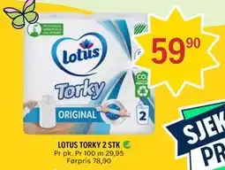 Coop Prix LOTUS TORKY 2 STK tilbud