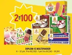Coop Prix DIPLOM-IS MULTIPAKKER tilbud