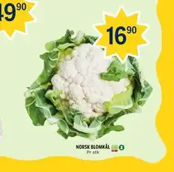 Coop Prix NORSK BLOMKÅL tilbud