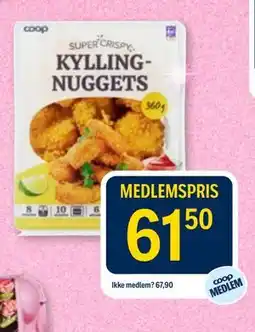 Coop Prix Kylling-nuggets tilbud