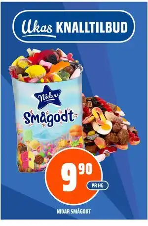 NIDAR SMÅGODT