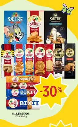 Coop Prix ALL SÆTRE KJEKS tilbud