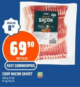 Coop Obs COOP BACON SKIVET tilbud
