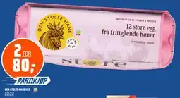 Coop Obs DEN STOLTE HANE EGG tilbud