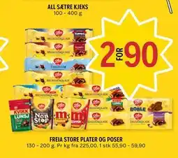 Coop Prix FREIA STORE PLATER OG POSER tilbud