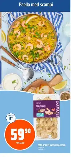 Coop Obs COOP SCAMPI HVITLØK OG URTER tilbud