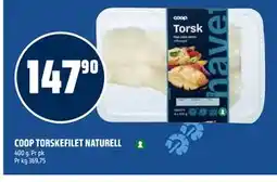 Coop Obs COOP TORSKEFILET NATURELL tilbud