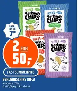 Coop Obs SØRLANDSCHIPS RIFLA tilbud