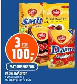 Coop Obs FREIA SMÅBITER tilbud